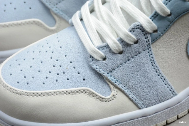 Bmlin DA4666-100 Mid Textures Blue 1 Air Jordan Mixed 0730